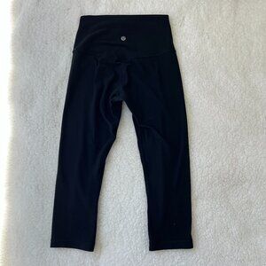 Lululemon Align Black High-Rise Crop 21" Leggings